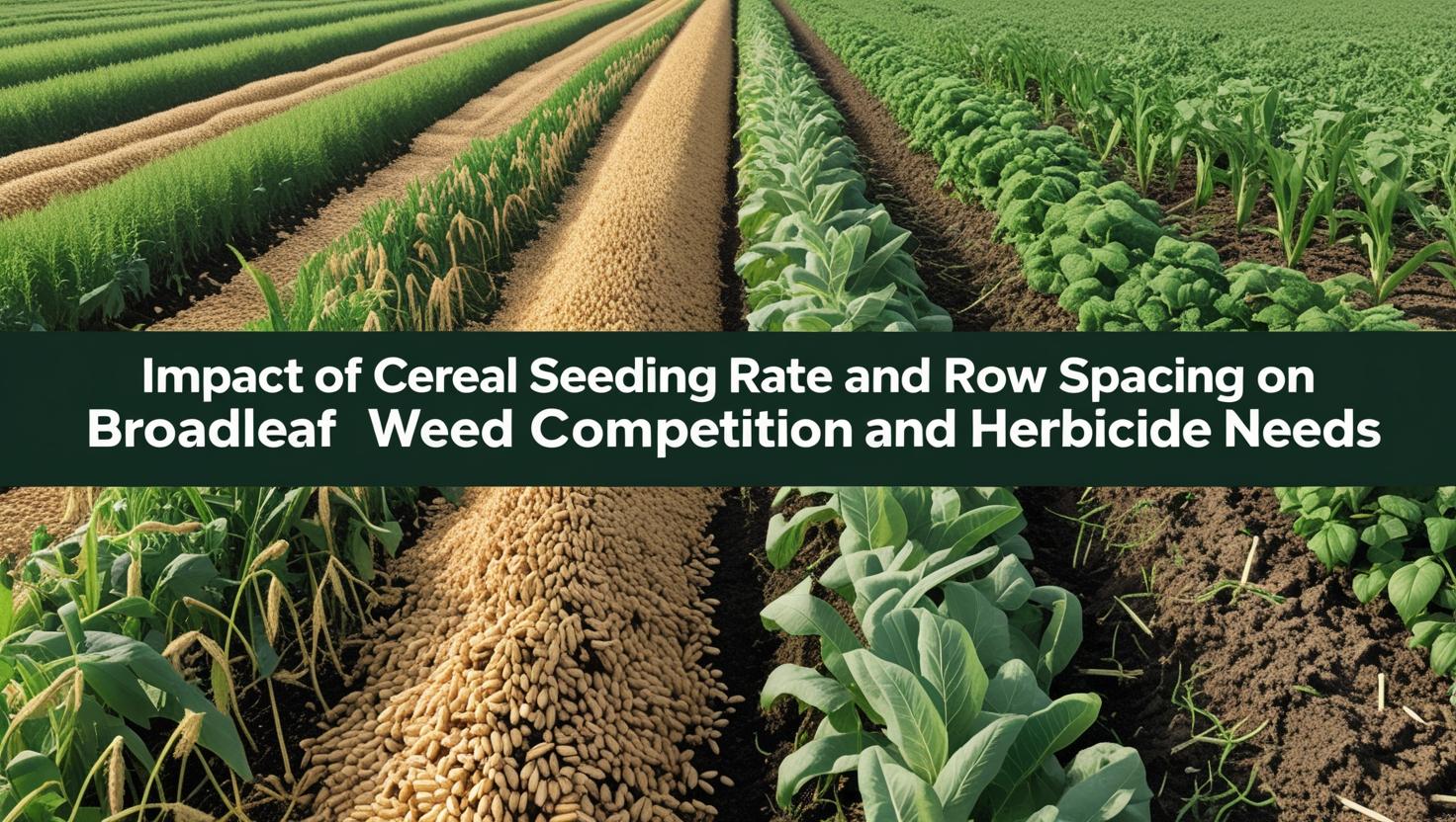 Row Spacing on Broadleaf Weed Competition and Herbicide Needs