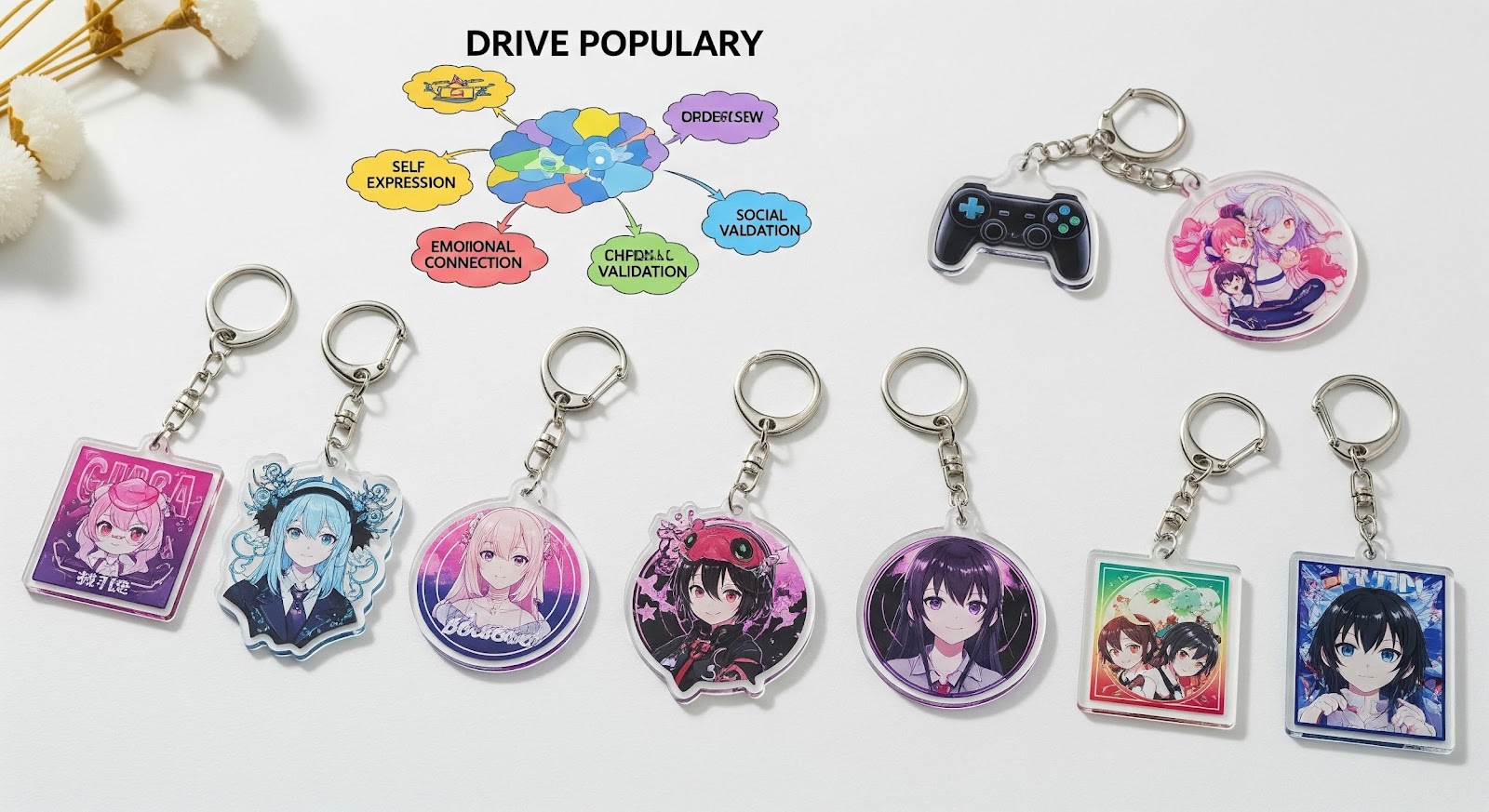 The Psychology of Custom Acrylic Keychain: What is its Importance?